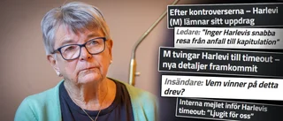 Harlevi knäcktes – nu berättar hon: ”Var bara nattsvart”