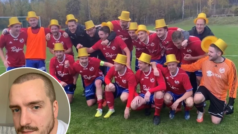 Albin Isaksson är en viktig kugge i Djursdalas försvar. Trots att han bor i Linköping spelar han vidare i laget eftersom han trivs så bra i gänget.