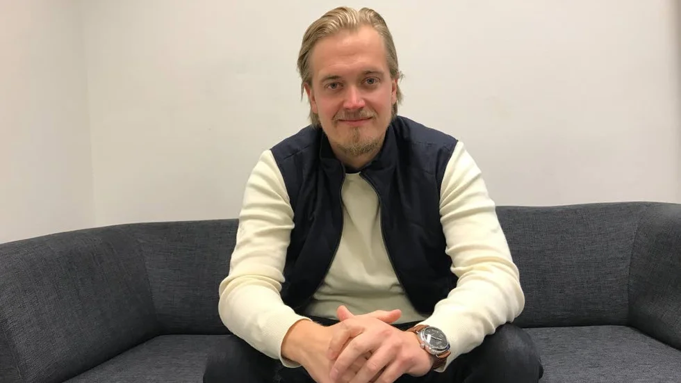 Vd:n. Mathias Larsson är vd på BD Works.