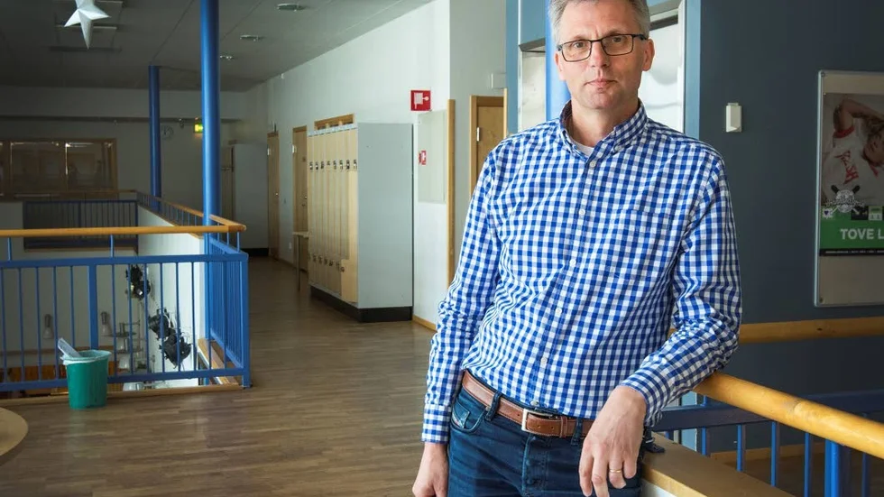Sven-Erik Molin, tidigare rektor för Residensskolan, nu områdeschef.