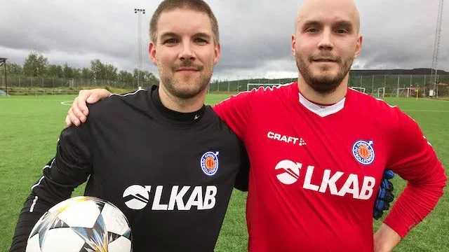 Emil Siljegren och Erik Tjäder, Kiruna FF