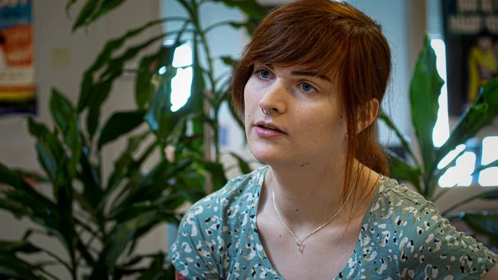 Saga Karlsson, ordförande RFSL, hoppas att Uppsala Pride ska växa. "Vi har en ambition att bli större. Behovet av Pride är stort", säger hon.