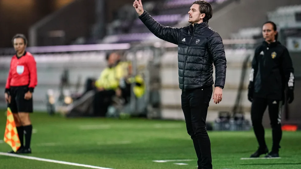 Djurgårdens tränare Magnus Pålsson. Arkivbild.