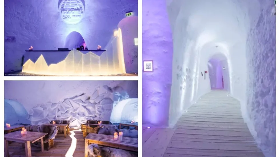 En stor igloo byggd av is och snö kommer att ta plats på Pite havsbads strand i vinter.
