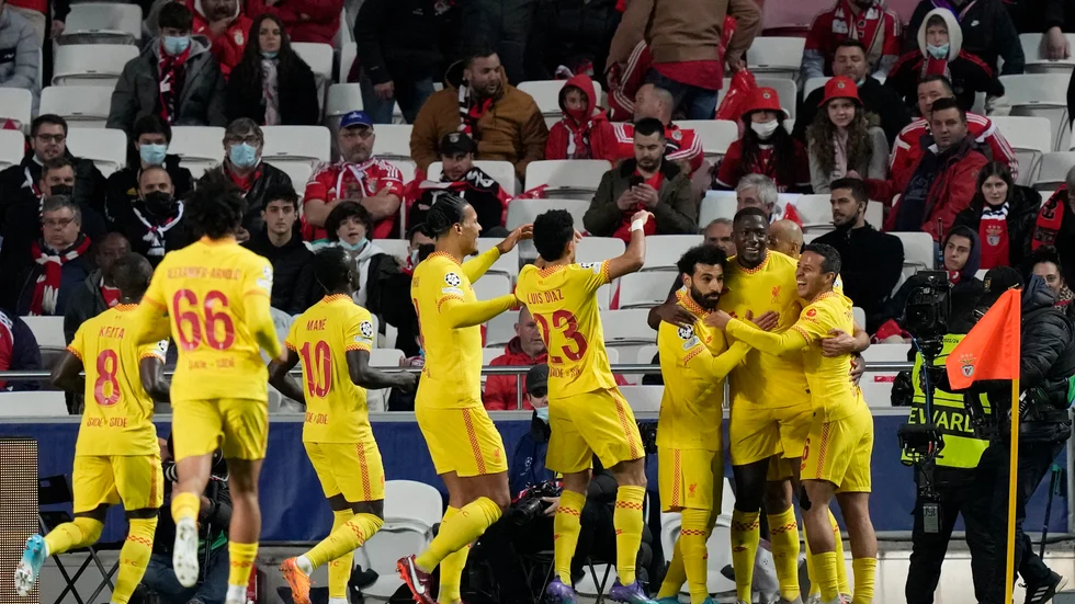 Liverpools Ibrahima Konaté gjorde sitt första mål för klubben.