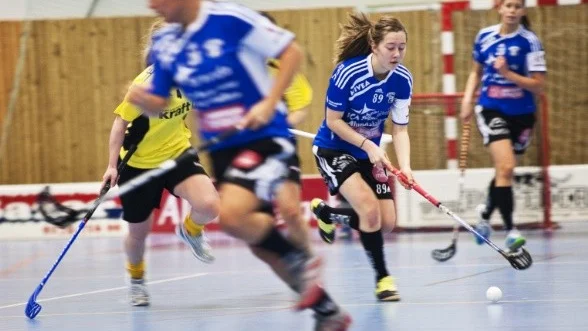 Matilda Åström gav sitt Alunda ledning mot Skellefteå.