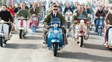 Estetometern går i topp när Sam Rileys mördare Pinkie glider upp framför ett gäng mods i nyinspelningen av Graham Greenes klassiska roman Brighton rock.