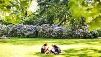Stadsträdgården - Uppsalas näst största park.