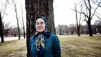 Sedigheh Vasmaghi från Iran är Uppsalas fristadsförfattare.