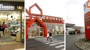 Kronans Droghandel, Bauhaus och OKQ8 är några av de drabbade.