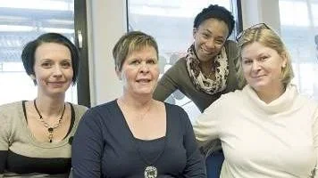 Företaget Bruksassistans.
Camilla Reinebrandt, Monika Nordling, Nina Pettersson och Katarina Holm