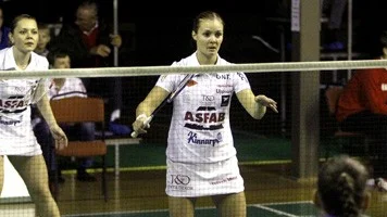 Larisa Griga och Amanda Högström.