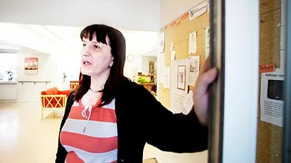 Sedina Lojic jobbar inom äldrevården.