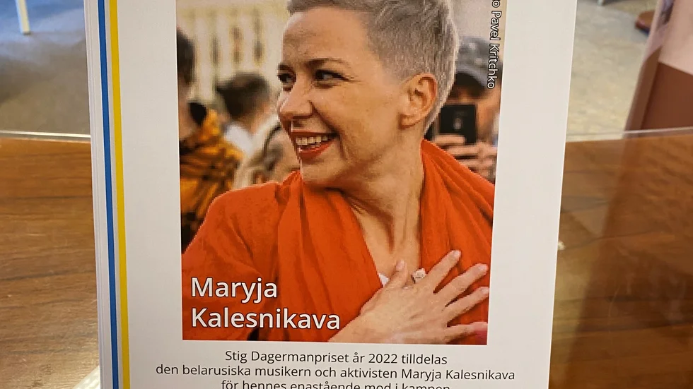 Mer än aktivist är Maryja Kalesnikava även musiker. Hon spelar flöjt och undervisade i flöjtspel redan vid 17 års ålder.