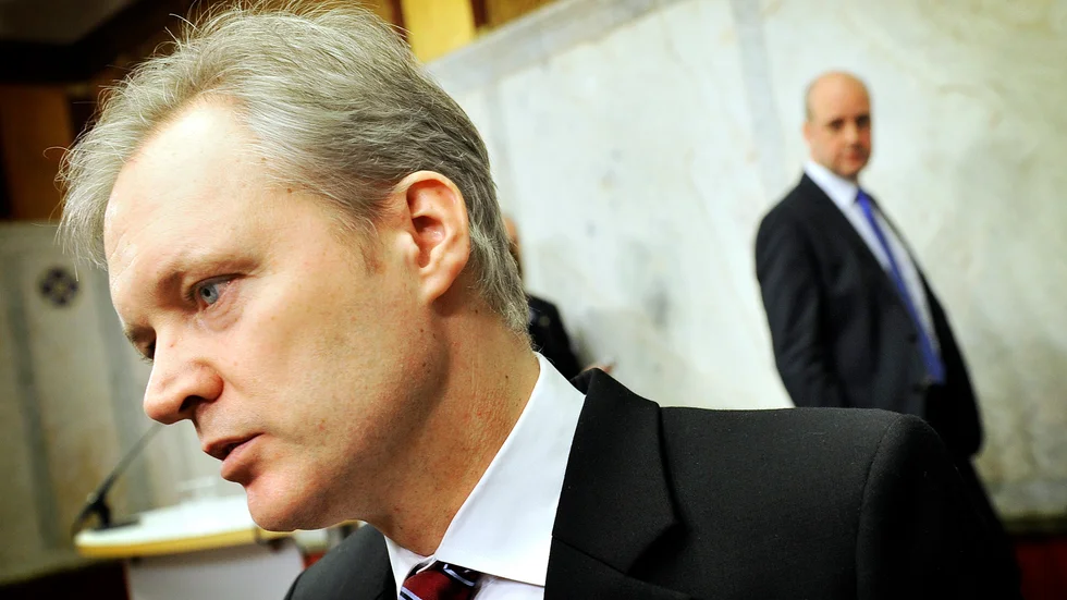 Sten Tolgfors var försvarsminister i Fredrik Reinfeldts regering. Nu aktuell med en skrift om frihetlighet. 