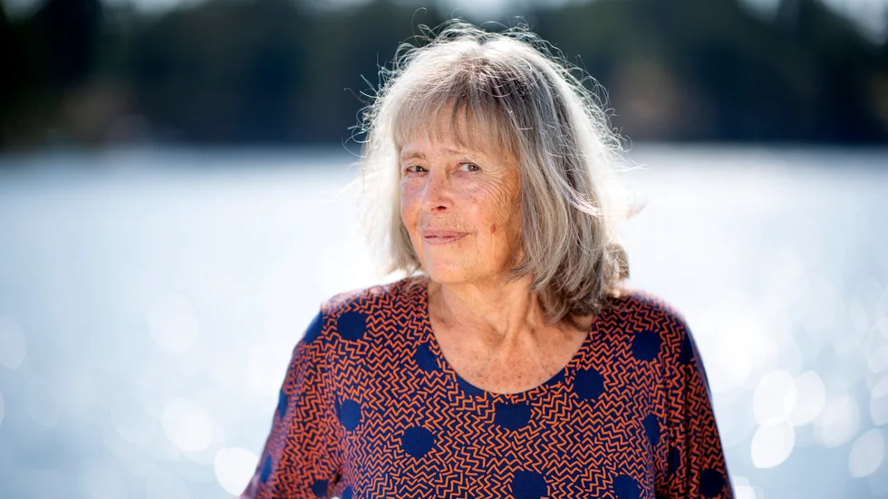 Agneta Pleijel berättade bland annat om sin senaste bok "Dubbelporträtt" på Internationella kvinnodagen 8 mars när hon gästade Kontext - litterär scen i Luleå.