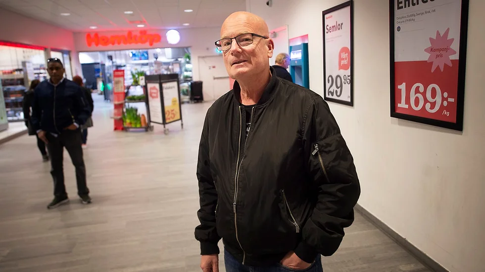 Peter Jonsson blev både förvånad och förbannad när han inte kunde ta ut kontanter.