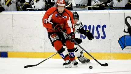 ishockey Almtuna - AIK, Almtuna nr 10 Fredrik Vestberg