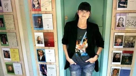 Sara Laitinen har valt  framtidsyrket apotekare.