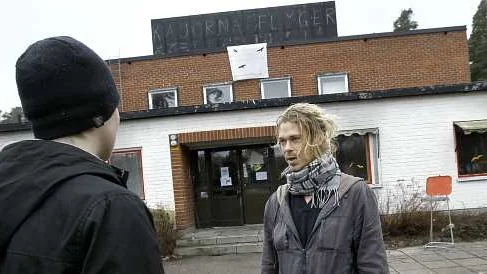 Kajorna flyger. Ockupation av BUP på Ulleråkersområdet
Felix och Andreas