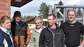Christer Nilsson, Staffan Boman, Pär Jansson, Lars Lidéri och Mikael Larsson.