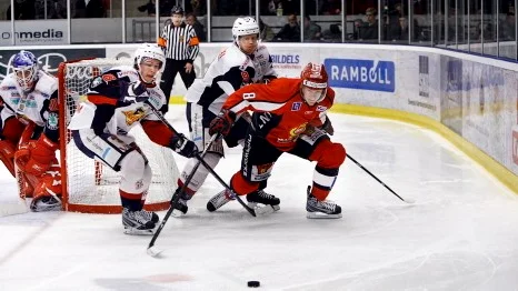 ishockey Almtuna - Växjö Lakers, Almtunas nr 8 Joachim Gellerstedt