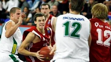 Anton Gaddefors är en av få som är kvar i Uppsala Basket från förra säsongen.