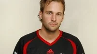 Storvretas landslagsmålvakt Mikael Karlsson.