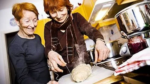 Jitka Riegerová och Alice Höög.