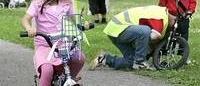 Cykeltävling i slottsbacken