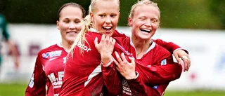 Jenny Jansson bakom segern