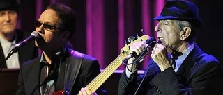 Välbehållen Leonard Cohen