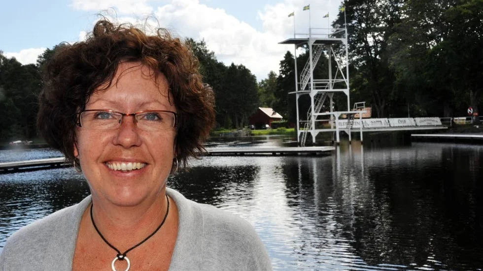 Marie Gustafsson, Simbadets camping & bad i Österbybruk.