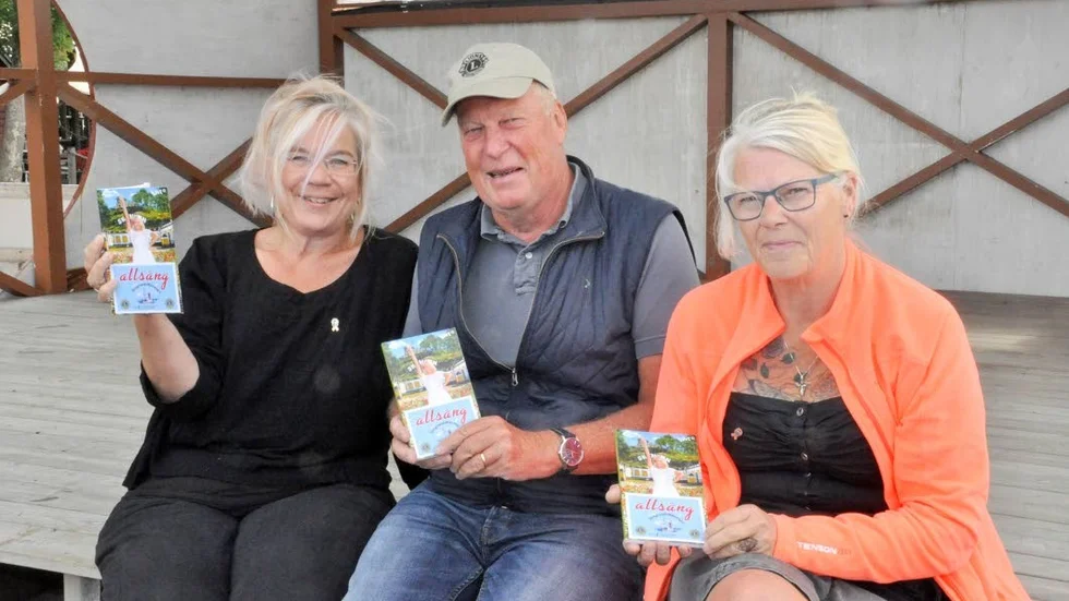 Eva Fischer, Rolf Fernroth och Gunilla Blomster utgör tillsammans med Kjell Andersson kärnan i årets arbetsgrupp till Öregrundsmåndag.