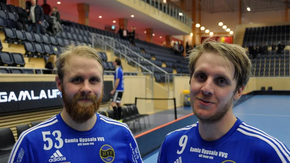 Fredrik och Mikael Hast i Hagunda.