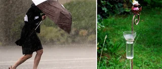 Kan bli blötaste juli på tio år