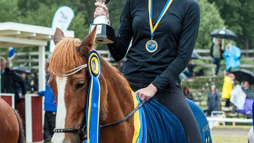Vinnare. Elsa Teverud vann dubbla SM-guld i helgen.
