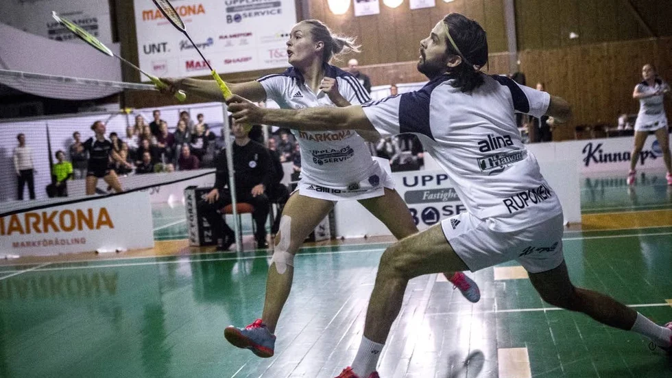 Dubbelduo. Nico Ruponen och Amanda Högström är rankade 33 i världen.