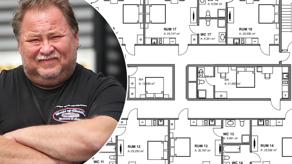 I Strängnäs hantverksby finns, enligt anbudet till Migrationsverket, 59 lägenheter med plats för 318 bäddar. Leif-Ivan Karlsson konstaterar att de nu får stå tomma, trots behovet av boendeplatser för ukrainska flyktingar.