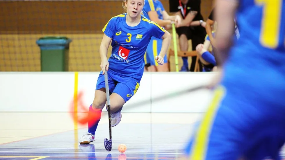 Speltid. FBC Uppsalas Elin Gabrielsson gjorde sina första a-landslagspoäng i VM-kvalet.