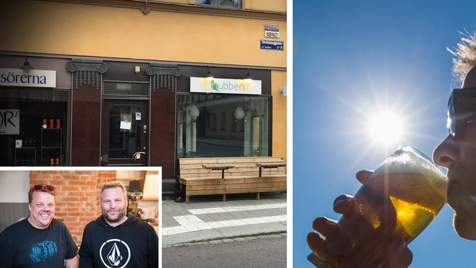 Hans Nilsson och Gabriel Källberg ska tillsammans med Lisa Ledung driva nya ölstället Taps beer bar på Drottninggatan.