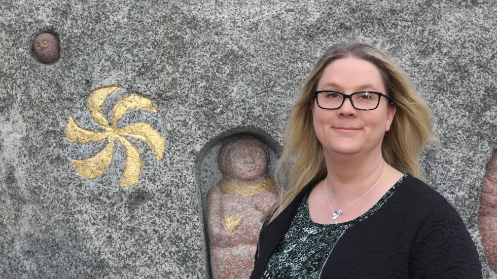 Helene Zeland Bodin (C), Centerpartiets distriktsordförande i Uppsala län. 