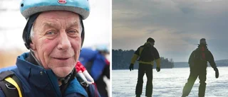 Isen har lagt sig över hela Uppland