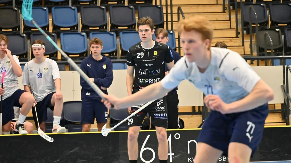Ville Mikkonen blev tvåmålsskytt när Gamla Stan kvitterade matchserien mot RIG Umeå IBF.