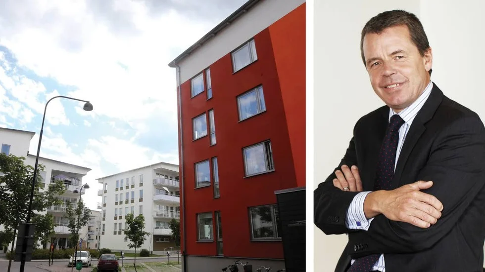 Mikael Granath, vd för fastighetskoncernen Willhem.