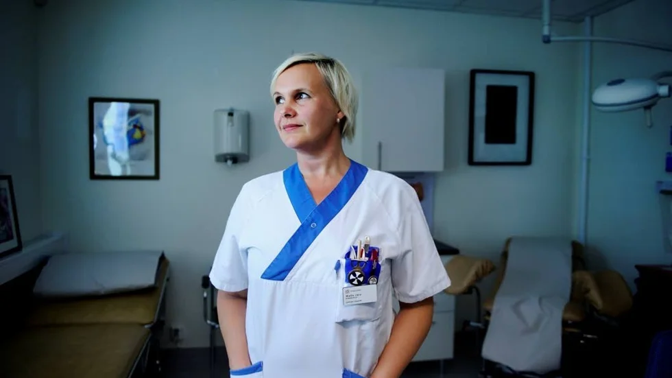 Barnmorskan Malin Järv på Svartbäckens vårdcentral tycker att det är jobbigt att inte ha svar att ge gravida som är oroliga.