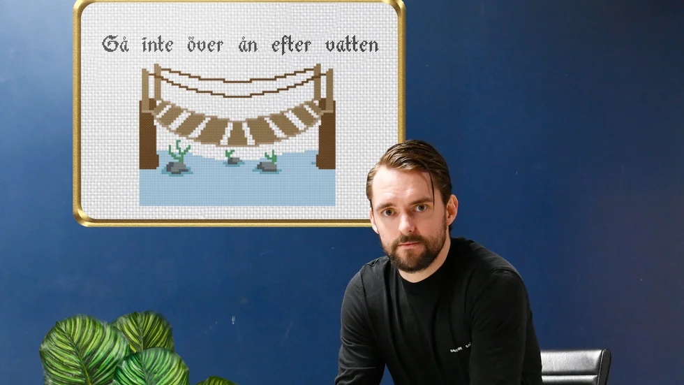 Gustaf Lindvall skippade en flytt över Östersjön och till Ryssland – i stället kämpar han om SM-guldet vid Skellefteälven.