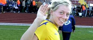 Linda Sembrant till England