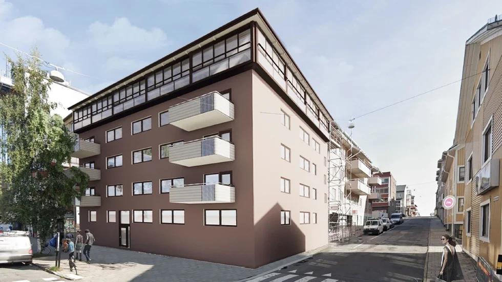 Så här skulle loftgången på översta våningen se ut. Avdelning miljö och bygg föreslår avslag på bygglovsansökan.