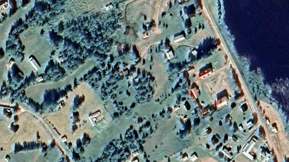Området kring Lainio 4184